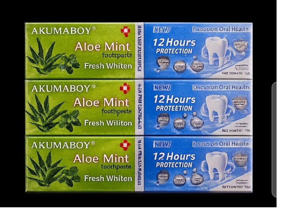 Dentifrice Adulte Akumaboy Aloe Mint