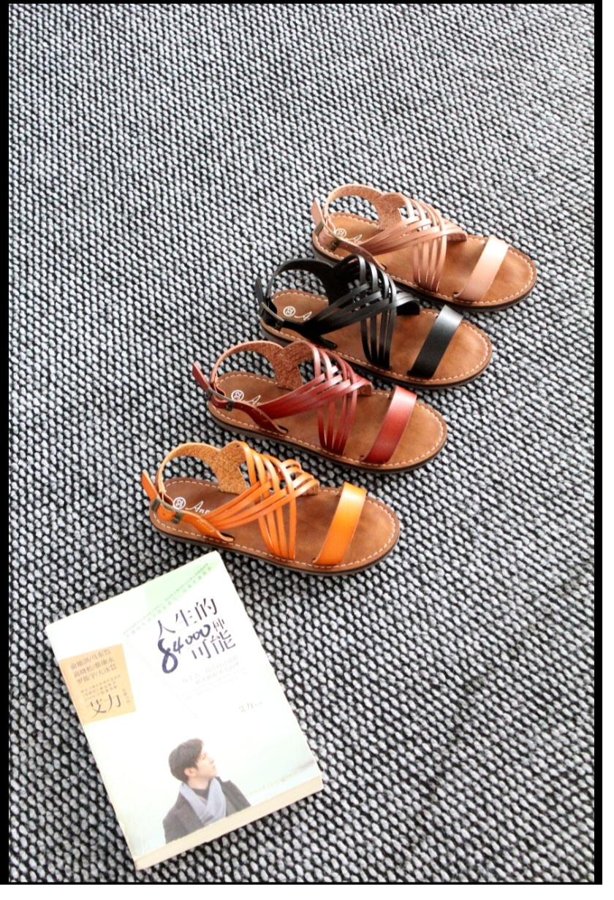 Sandales Gladiateur Multi-Lanières